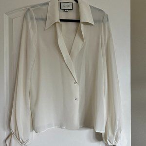 Alexis Cream Silk Womens Top